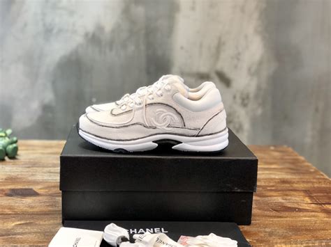 chanel calfskin sneakers replica